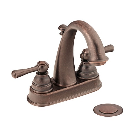 Moen Two-Handle Bathroom Faucet Oil Rubbed Bronze 6121ORB